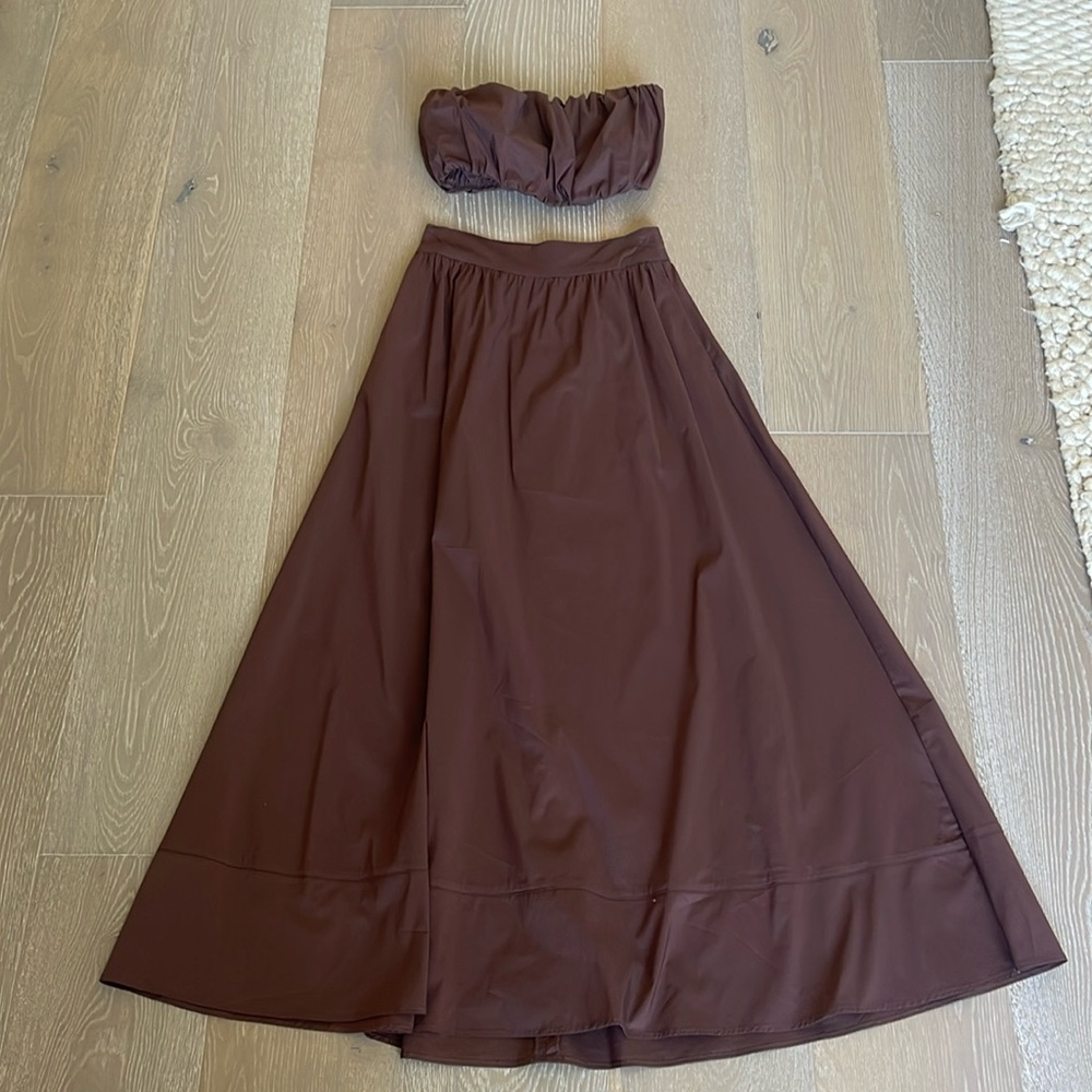 Dynamite Bubble Top & Skirt